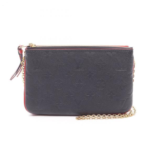 LOUIS VUITTON Red Monogram Leather Shoulder Bag - Picture 1 of 7